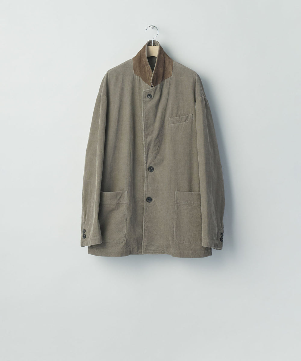 ssstein(シュタイン)のVINTAGE CORDUROY SINGLE BREASTED JACKET - TAUPEの公式通販サイトsession福岡セレクトショップ