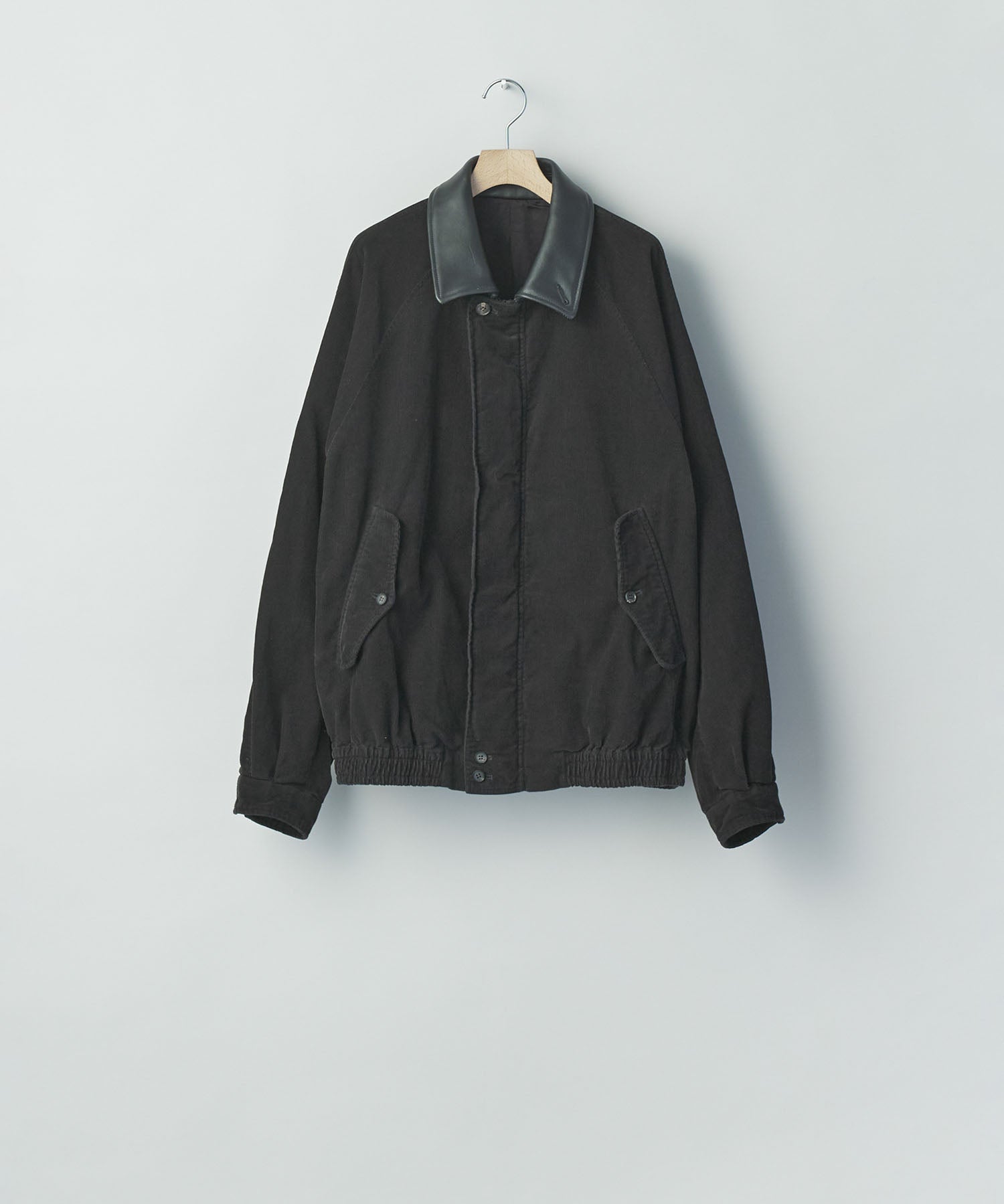 ssstein / シュタイン】VINTAGE CORDUROY ZIP JACKET - BLACK | 公式