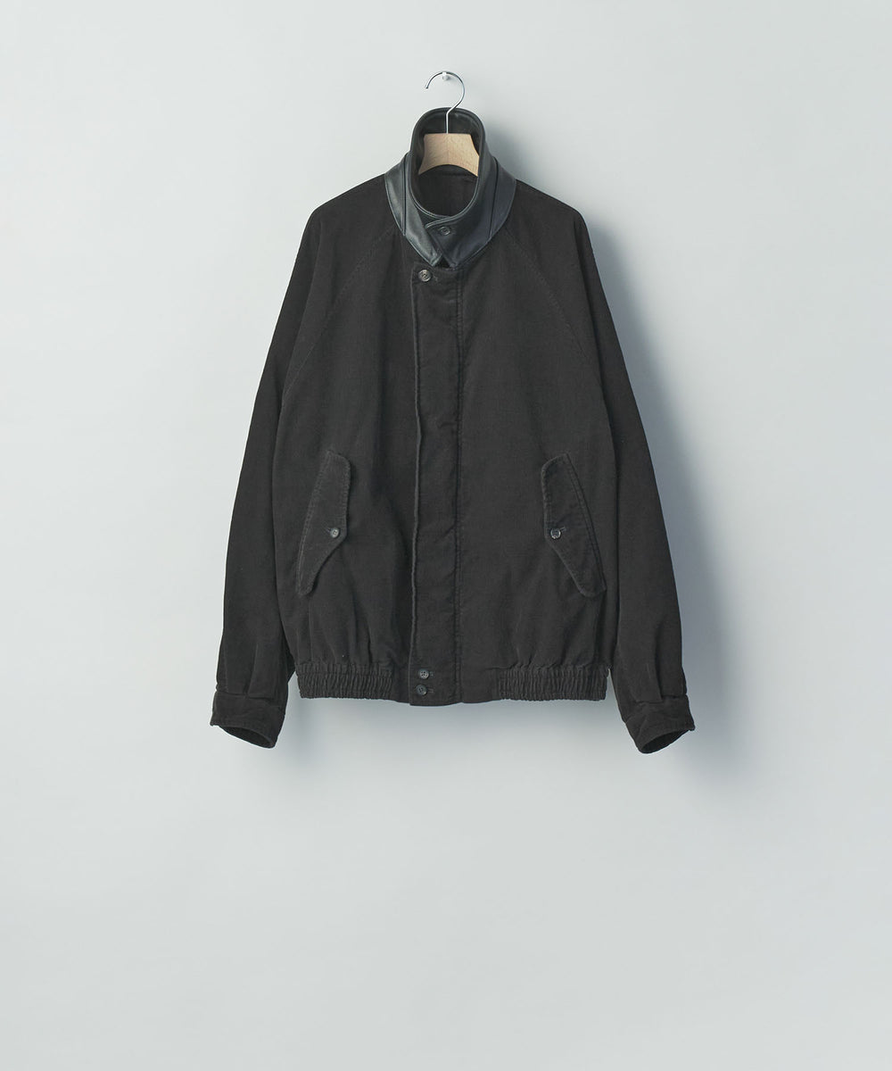 ssstein(シュタイン)のVINTAGE CORDUROY ZIP JACKET - BLACKの公式通販サイトsession福岡セレクトショップ