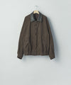 【ssstein】VINTAGE CORDUROY ZIP JACKET - BROWN