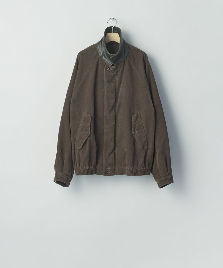 ssstein(シュタイン)のVINTAGE CORDUROY ZIP JACKET - BROWNの公式通販サイトsession福岡セレクトショップ