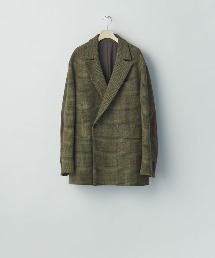 ssstein(シュタイン)のBRITISH TWEED OVERSIZED PEAK LAPEL JACKET - TWEED CHECKの公式通販サイトsession福岡セレクトショップ