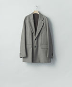 画像をギャラリービューアに読み込む, ssstein(シュタイン)のEX. FINE WOOL OVERSIZED SINGLE BREASTED LONG JACKET - GREIGEの公式通販サイトsession福岡セレクトショップ
