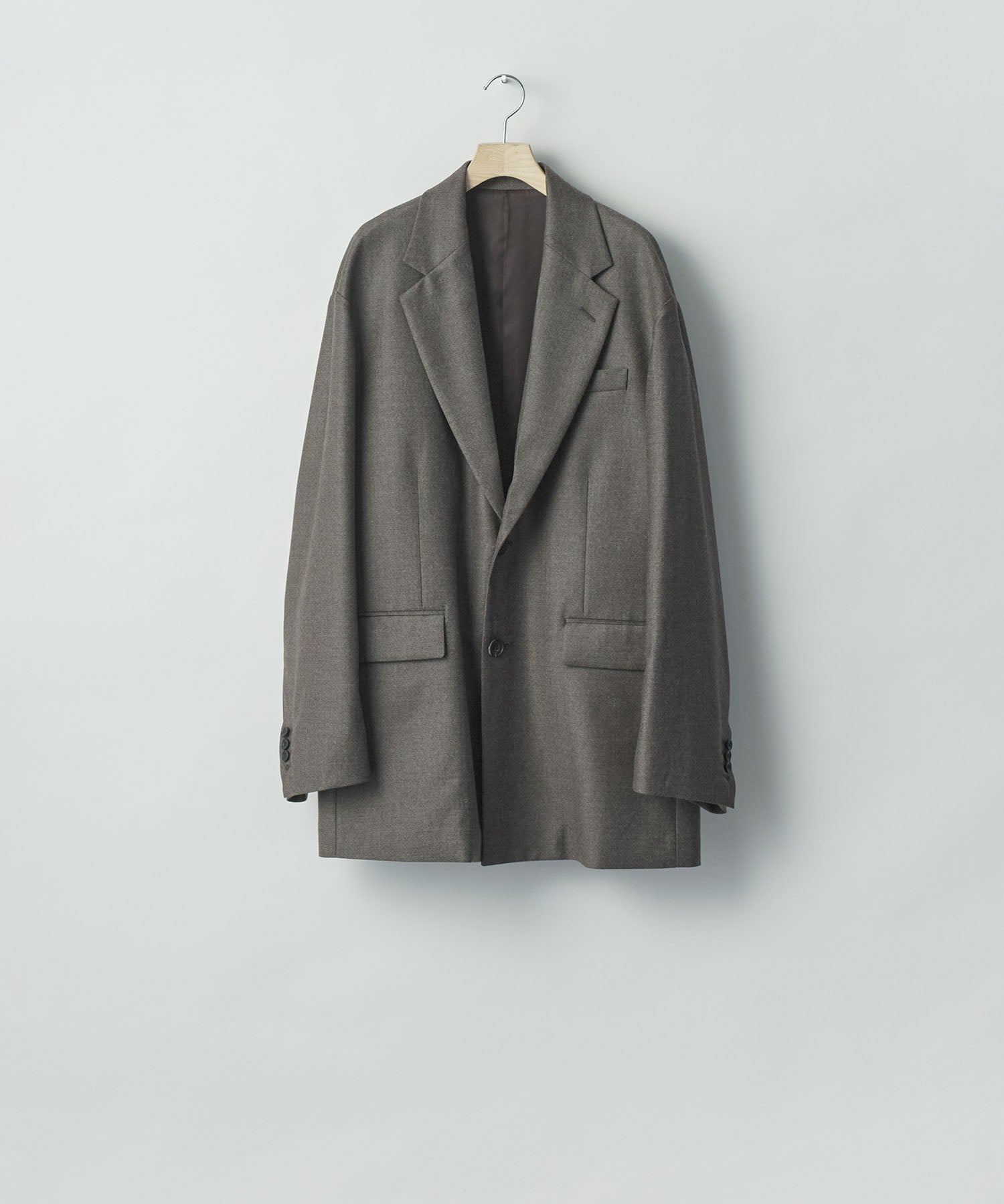 ssstein / シュタイン】EX. FINE WOOL OVERSIZED SINGLE BREASTED LONG