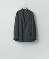 【ssstein】 OVERSIZED SINGLE BREASTED JACKET - BLACK