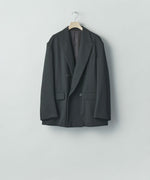 画像をギャラリービューアに読み込む, ssstein(シュタイン)のDOUBLE BREASTED BLAZER - BLACKの公式通販サイトsession福岡セレクトショップ
