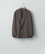 画像をギャラリービューアに読み込む, ssstein(シュタイン)のDOUBLE BREASTED BLAZER - GREY KHAKIの公式通販サイトsession福岡セレクトショップ
