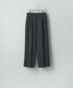 画像をギャラリービューアに読み込む, ssstein(シュタイン)のLONG WIDE TROUSERS - BLACKの公式通販サイトsession福岡セレクトショップ
