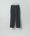 【ssstein】 STRAIGHT TROUSERS - BLACK