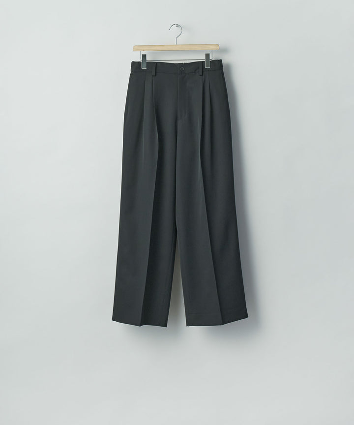 ssstein(シュタイン)のEASY LONG WIDE TROUSERS - BLACKの公式通販サイトsession福岡セレクトショップ