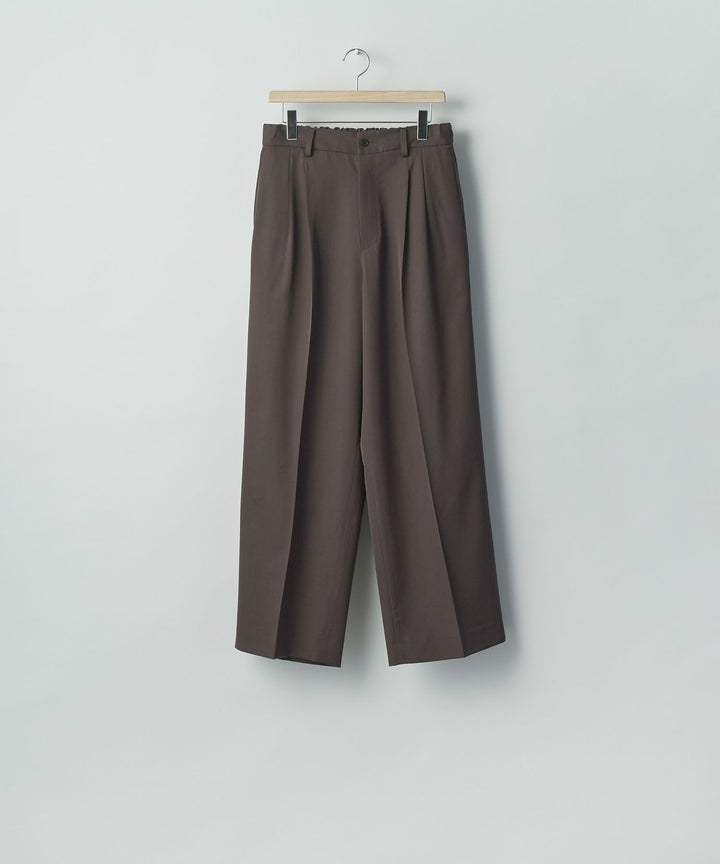 ssstein(シュタイン)のEASY LONG WIDE TROUSERS - GREY KHAKIの公式通販サイトsession福岡セレクトショップ