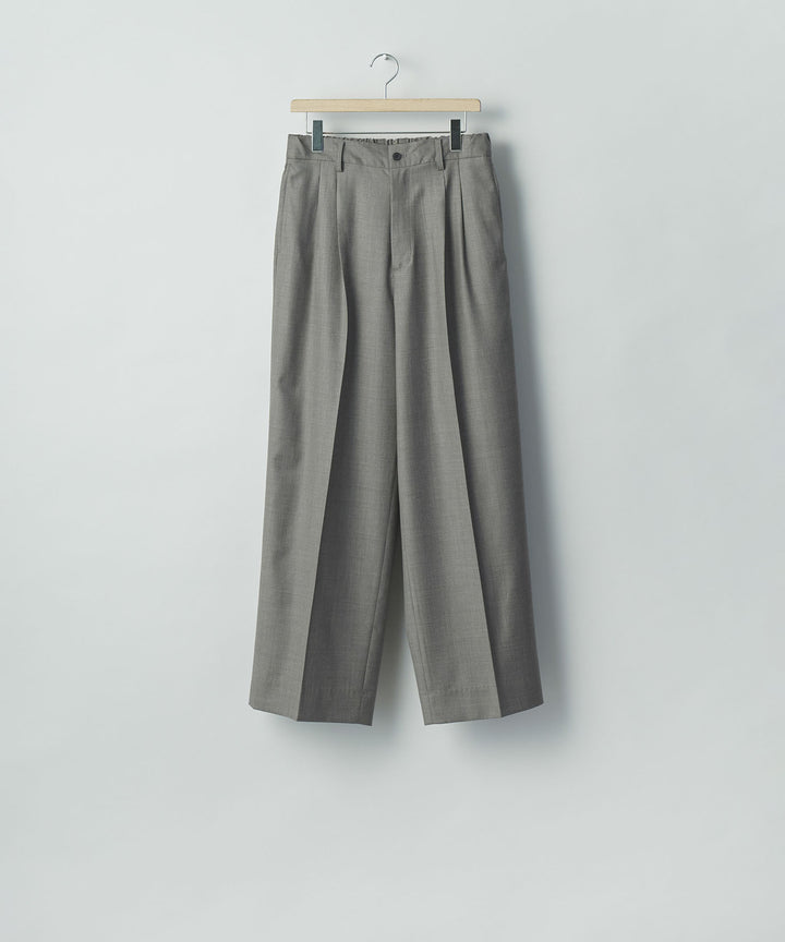 ssstein(シュタイン)のEXTRA FINE WOOL EASY LONG WIDE TROUSERS - GREIGEの公式通販サイトsession福岡セレクトショップ
