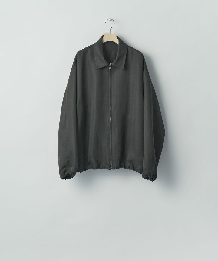 ssstein(シュタイン)のSILK LINEN TWILL LIGHT ZIP JACKET - BLACKの公式通販サイトsession福岡セレクトショップ