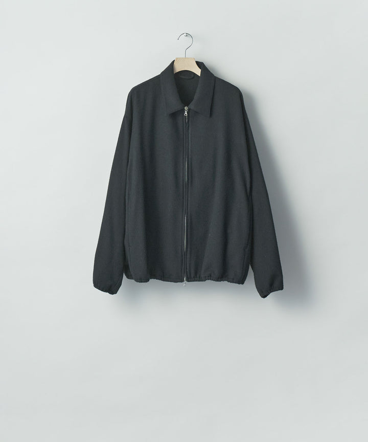 ssstein(シュタイン)のW/CA FLEECE LIGHT ZIP JACKET - BLACKの公式通販サイトsession福岡セレクトショップ