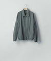 【ssstein】 W/CA FLEECE LIGHT ZIP JACKET - GREY
