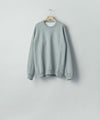 【ssstein】 LOOPWHEEL COTTON SWEAT LS - GREY