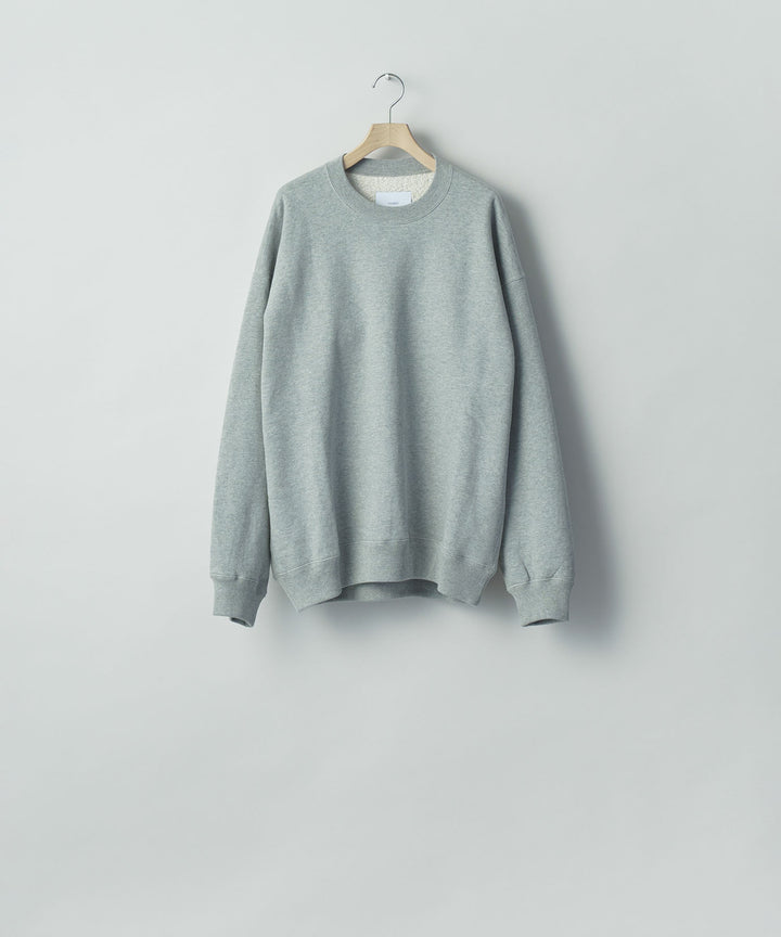 ssstein(シュタイン)の LOOPWHEEL COTTON SWEAT LS - GREYの公式通販サイトsession福岡セレクトショップ