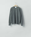 【ssstein】EXTRA FINE WOOL KNIT CREW NECK LS - GREY