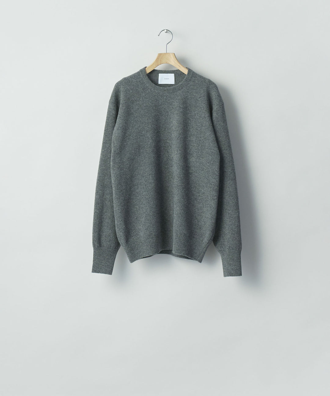 ssstein(シュタイン)のEXTRA FINE WOOL KNIT CREW NECK LS - GREYの公式通販サイトsession福岡セレクトショップ