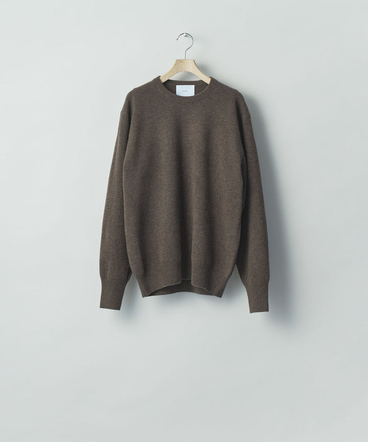 ssstein(シュタイン)のEXTRA FINE WOOL KNIT CREW NECK LS - MOCHAの公式通販サイトsession福岡セレクトショップ