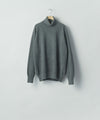 【ssstein】EXTRA FINE WOOL KNIT TURTLE NECK LS - GREY