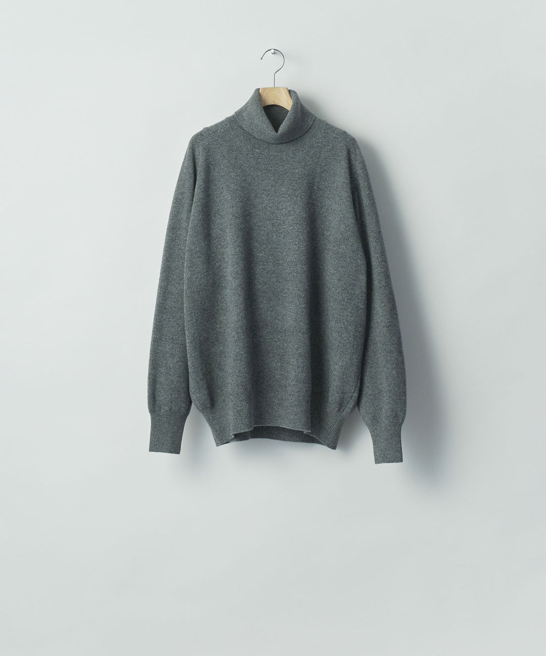 ssstein(シュタイン)のEXTRA FINE WOOL KNIT TURTLE NECK LS - GREYの公式通販サイトsession福岡セレクトショップ