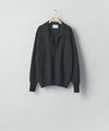 【ssstein】EXTRA FINE WOOL KNIT SKIPPER - BLACK