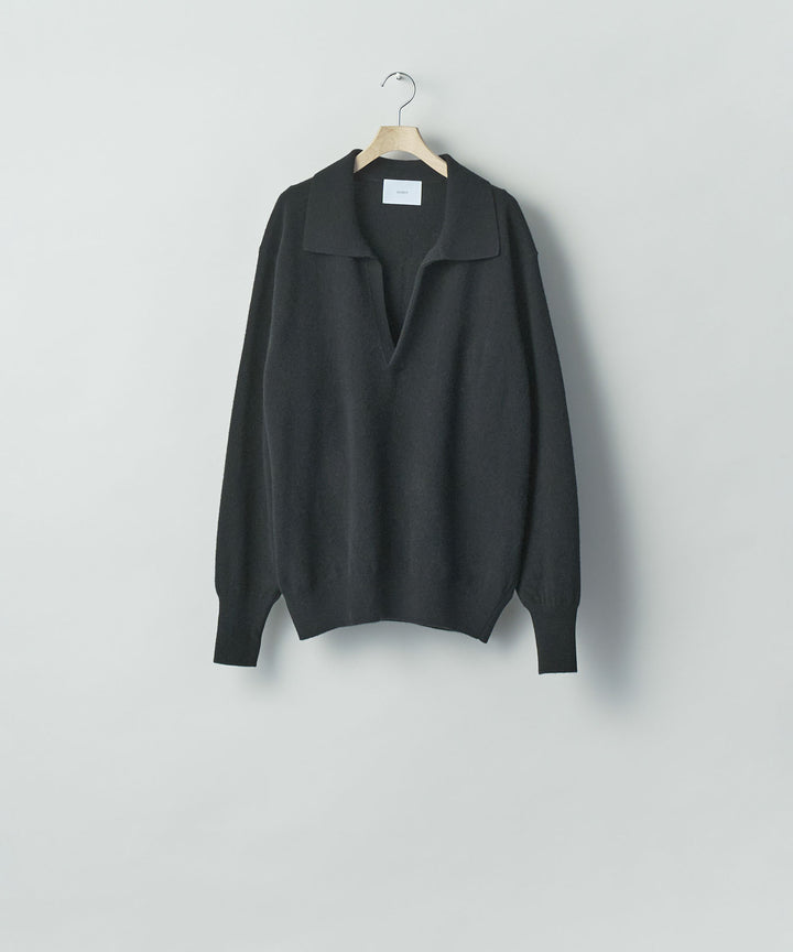 ssstein(シュタイン)のEXTRA FINE WOOL KNIT SKIPPER - BLACKの公式通販サイトsession福岡セレクトショップ