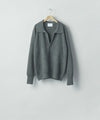 【ssstein】EXTRA FINE WOOL KNIT SKIPPER - GREY