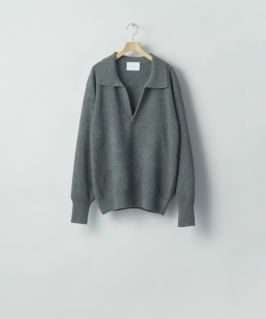 ssstein(シュタイン)のEXTRA FINE WOOL KNIT SKIPPER - GREY公式通販サイトsession福岡セレクトショップ