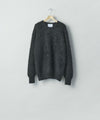 【ssstein】  KID MOHAIR KNIT CREW NECK LS - BLACK