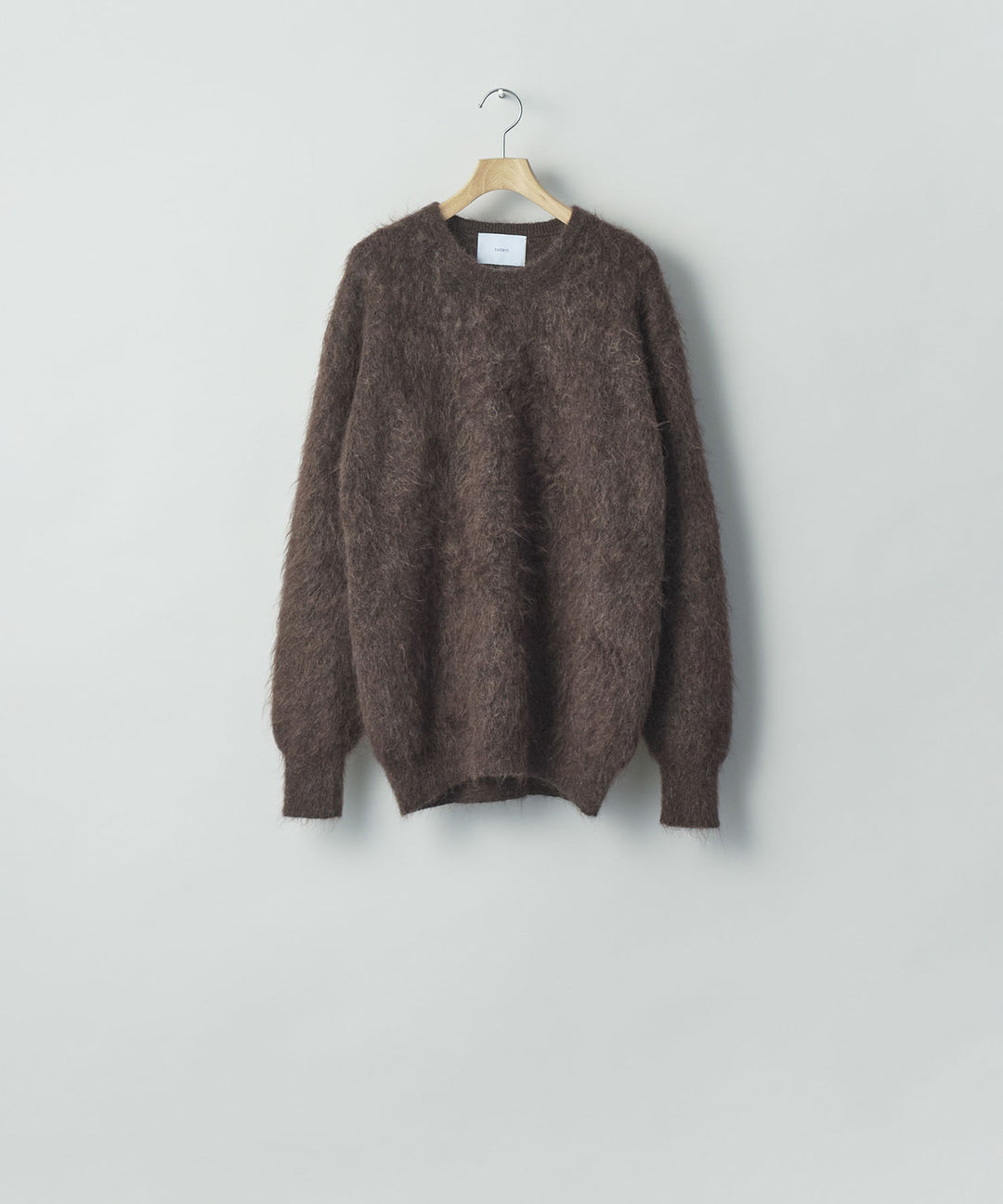 ssstein(シュタイン)の KID MOHAIR KNIT CREW NECK LS - DARK BROWNの公式通販サイトsession福岡セレクトショップ