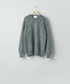 【ssstein】  KID MOHAIR KNIT CREW NECK LS - GREY