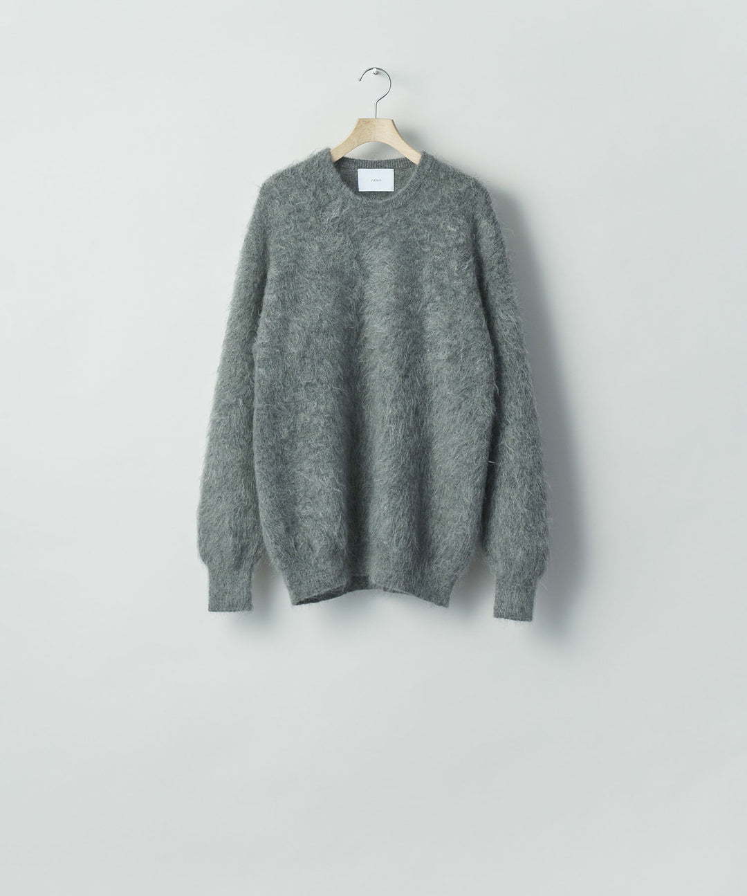 ssstein(シュタイン)の KID MOHAIR KNIT CREW NECK LS - GREYの公式通販サイトsession福岡セレクトショップ