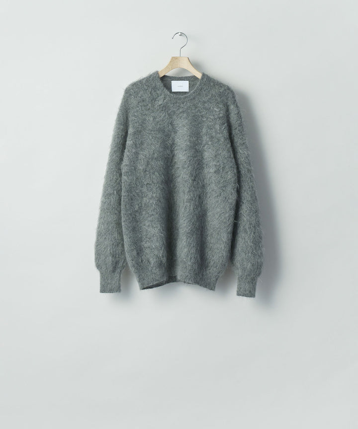 ssstein(シュタイン)の KID MOHAIR KNIT CREW NECK LS - GREYの公式通販サイトsession福岡セレクトショップ