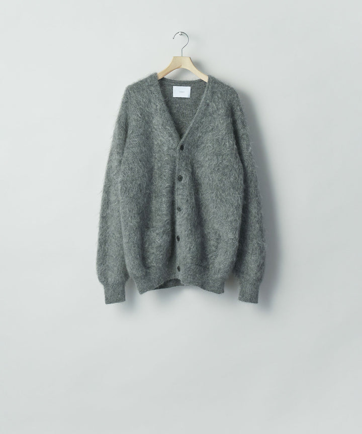 ssstein(シュタイン)の KID MOHAIR KNIT V NECK CARDIGAN - GREYの公式通販サイトsession福岡セレクトショップ