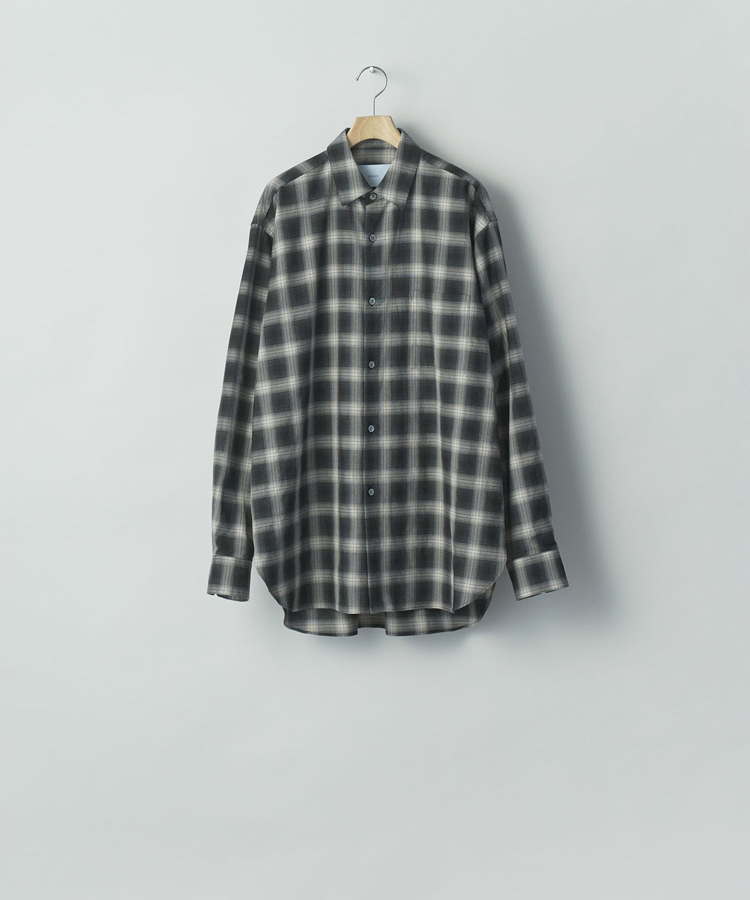 ssstein(シュタイン)のCOTTON VISCOSE OVERSIZED LS SHIRT - BLACK OMBREの公式通販サイトsession福岡セレクトショップ