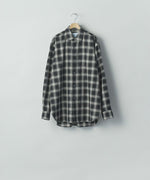 画像をギャラリービューアに読み込む, ssstein(シュタイン)のCOTTON VISCOSE OVERSIZED LS SHIRT - BLACK OMBREの公式通販サイトsession福岡セレクトショップ
