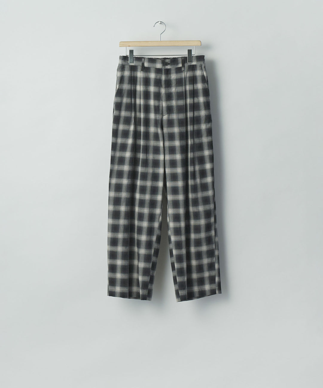 ssstein(シュタイン)のCOTTON VISCOSE WIDE EASY TROUSERS - BLACK OMBREの公式通販サイトsession福岡セレクトショップ