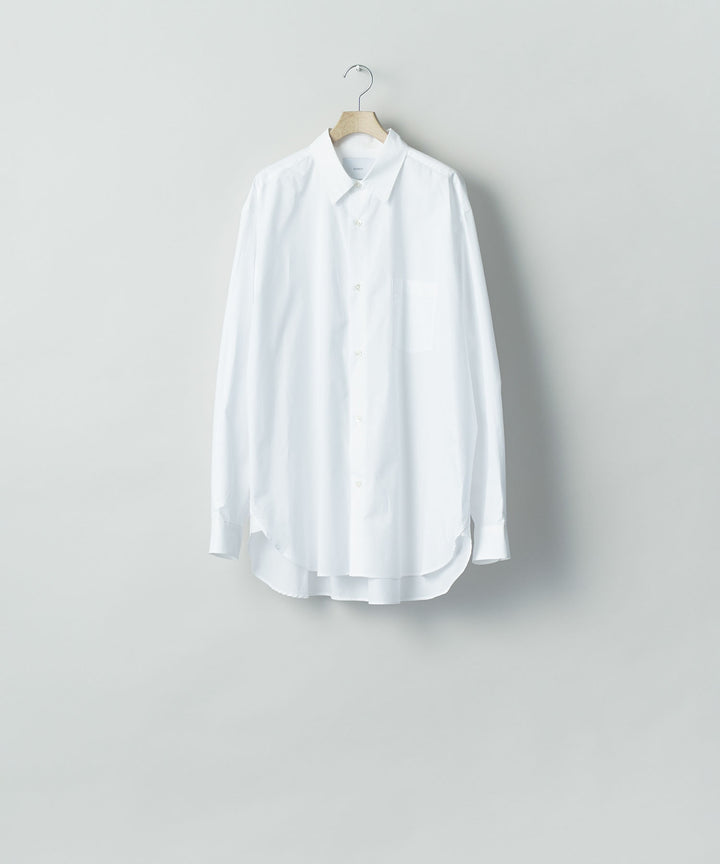 ssstein(シュタイン)の PIMA COTTON OVERSIZED REGULAR COLLAR SHIRT - OFF WHITEの公式通販サイトsession福岡セレクトショップ