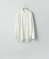 【ssstein】 COTTON SILK OVERSIZED LS SHIRT - CREAM