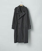 画像をギャラリービューアに読み込む, ssstein(シュタイン)のVINTAGE TRENCH COAT - BLACKの公式通販サイトsession福岡セレクトショップ
