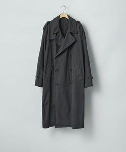 ssstein / シュタイン】VINTAGE TRENCH COAT - BLACK | 公式通販サイト