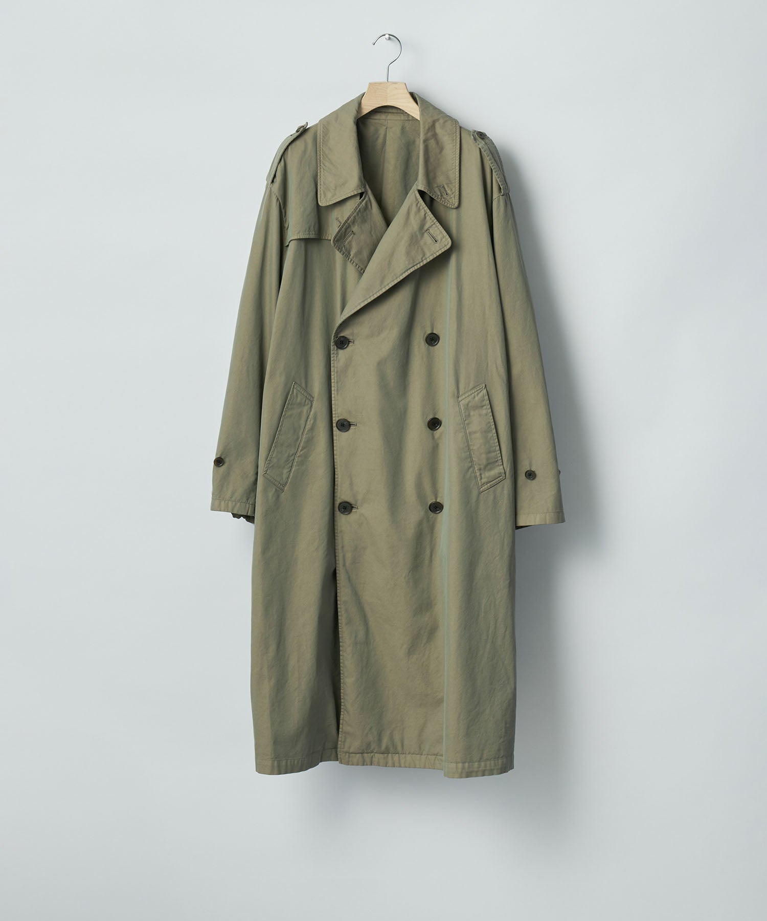 ssstein / シュタイン】VINTAGE TRENCH COAT - KHAKI BEIGE | 公式通販