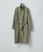 画像をギャラリービューアに読み込む, ssstein(シュタイン)のVINTAGE TRENCH COAT - KHAKI BEIGEの公式通販サイトsession福岡セレクトショップ
