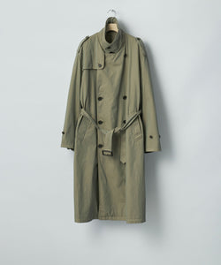 ssstein / シュタイン】VINTAGE TRENCH COAT - KHAKI BEIGE | 公式通販