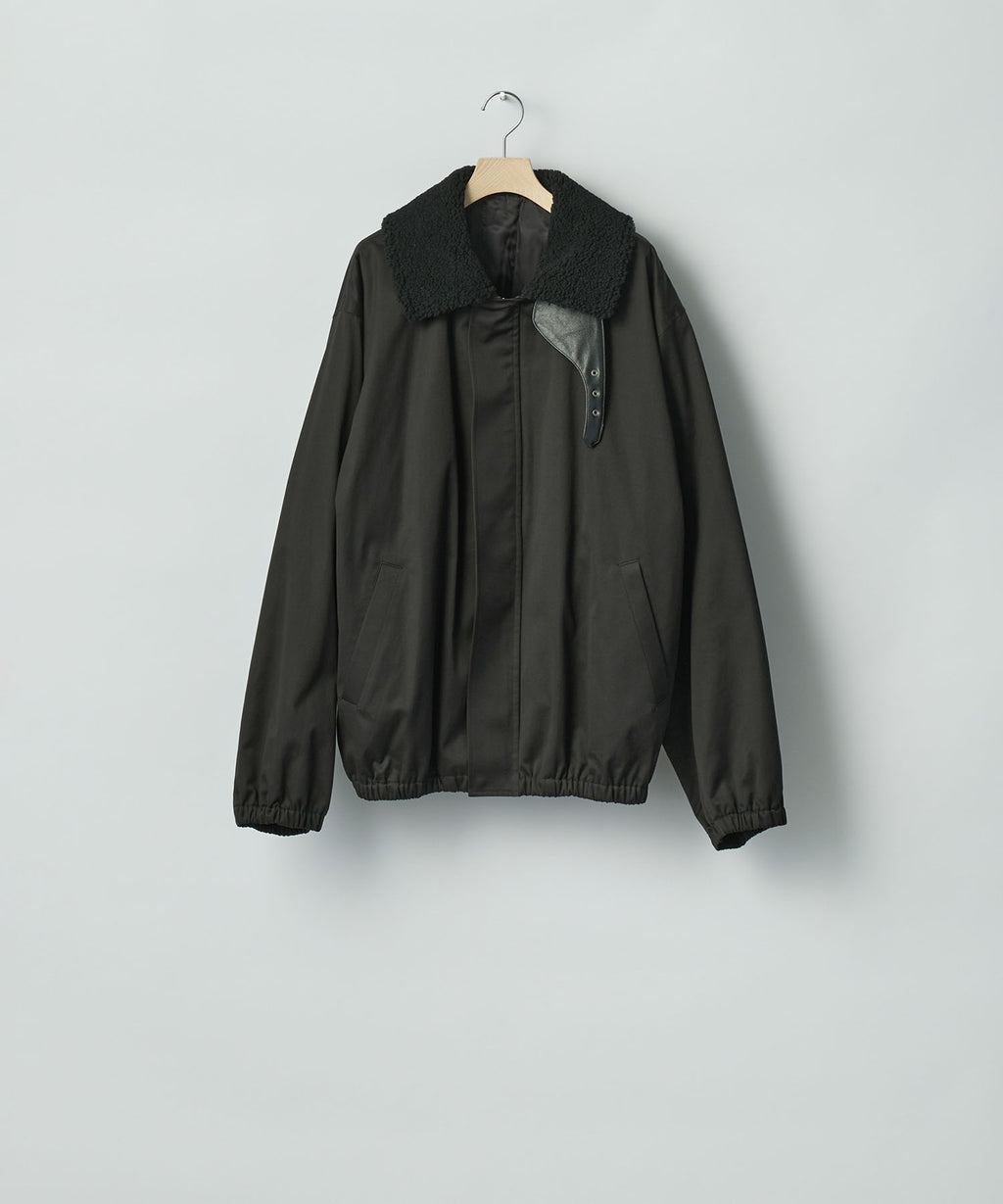 ssstein(シュタイン)のMOUTON COLLAR PADDED JACKET - BLACKの公式通販サイトsession福岡セレクトショップ
