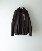 画像をギャラリービューアに読み込む, ssstein(シュタイン)のMOUTON COLLAR PADDED JACKET - DARK BROWNの公式通販サイトsession福岡セレクトショップ
