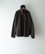 画像をギャラリービューアに読み込む, ssstein(シュタイン)のMOUTON COLLAR PADDED JACKET - DARK BROWNの公式通販サイトsession福岡セレクトショップ
