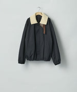画像をギャラリービューアに読み込む, ssstein(シュタイン)のMOUTON COLLAR PADDED JACKET - DARK NAVYの公式通販サイトsession福岡セレクトショップ
